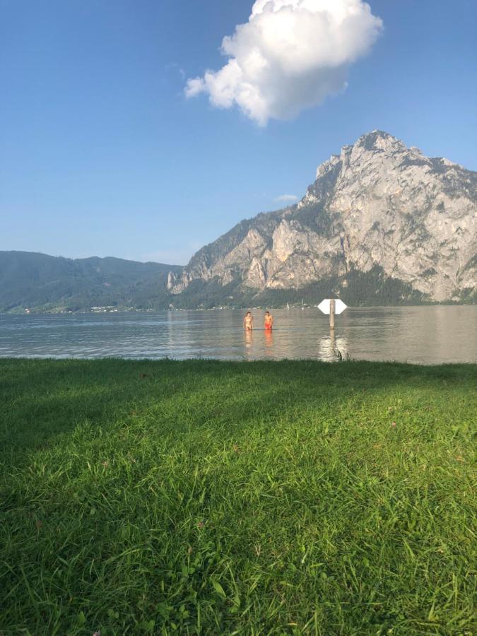 Bergglück - gemütliches Appartement am Traunsee Altmünster Exterior foto